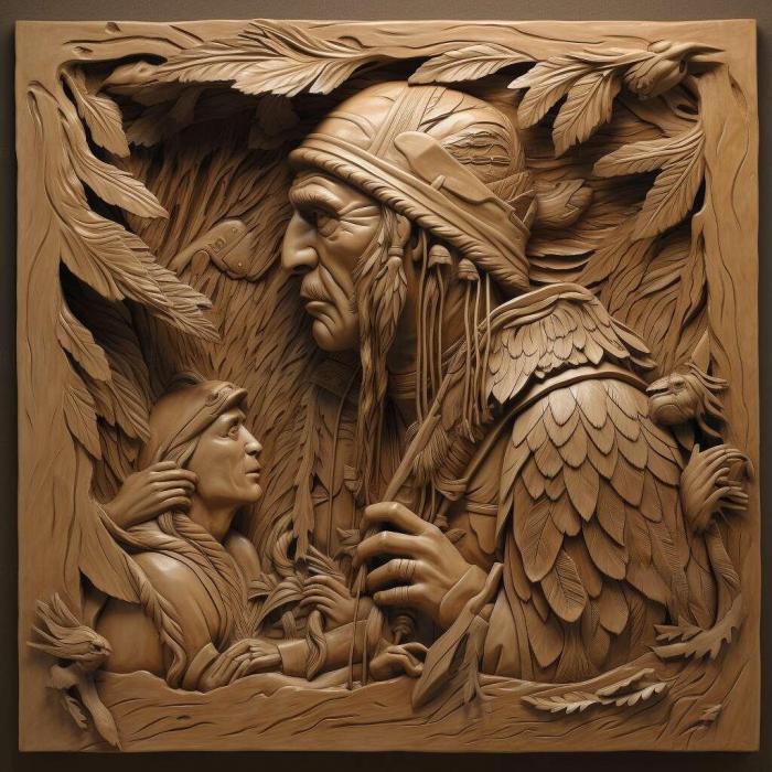 نموذج ثلاثي الأبعاد لآلة CNC 3D Art 